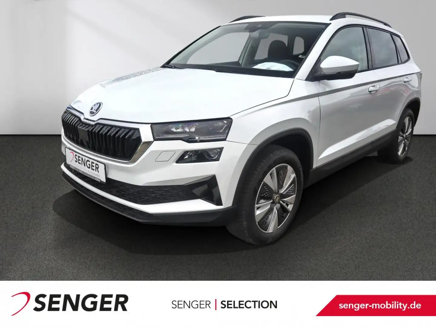 Skoda Karoq 2.0 TDI Ambition AHK Navi ACC PDC Matrix Bianco - 1