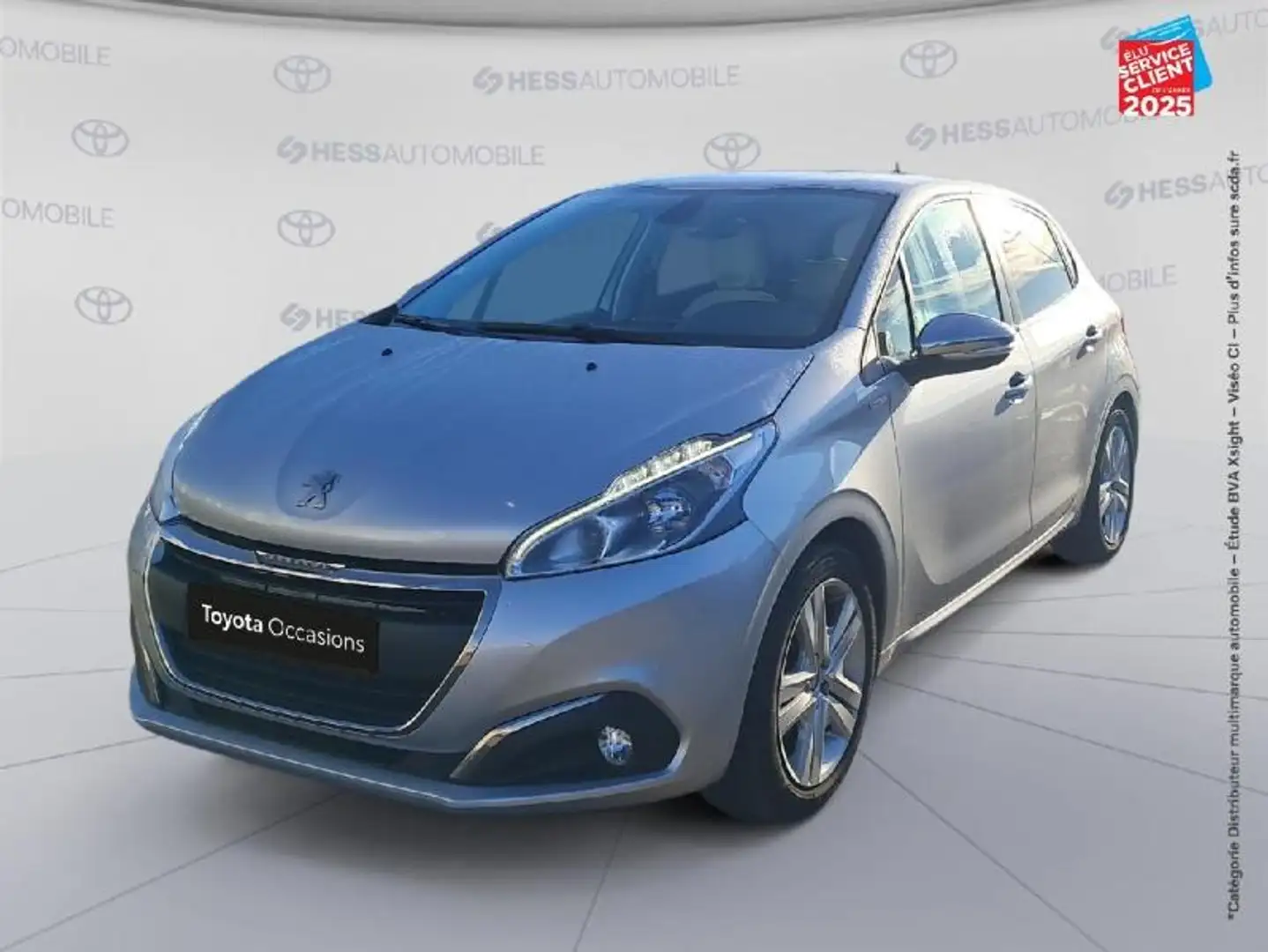 Peugeot 208 1.2 PureTech 82ch Style 5p Gris - 1