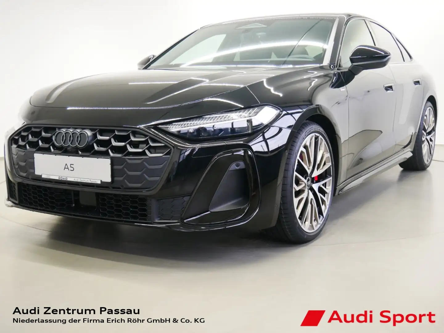 Audi A5 Limousine TDI quattro S line S tro. MATRIX AHK TEC Schwarz - 1
