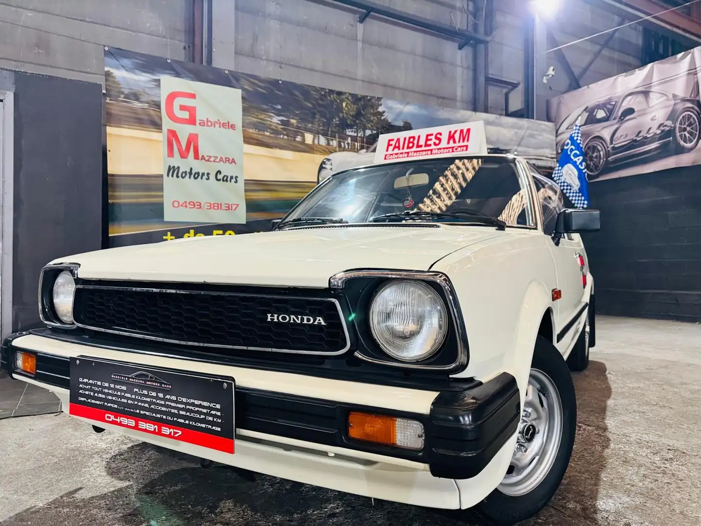 Honda Civic 1.3 Automatique - Cuir - Etat neuve - GARANTIE Bianco - 1