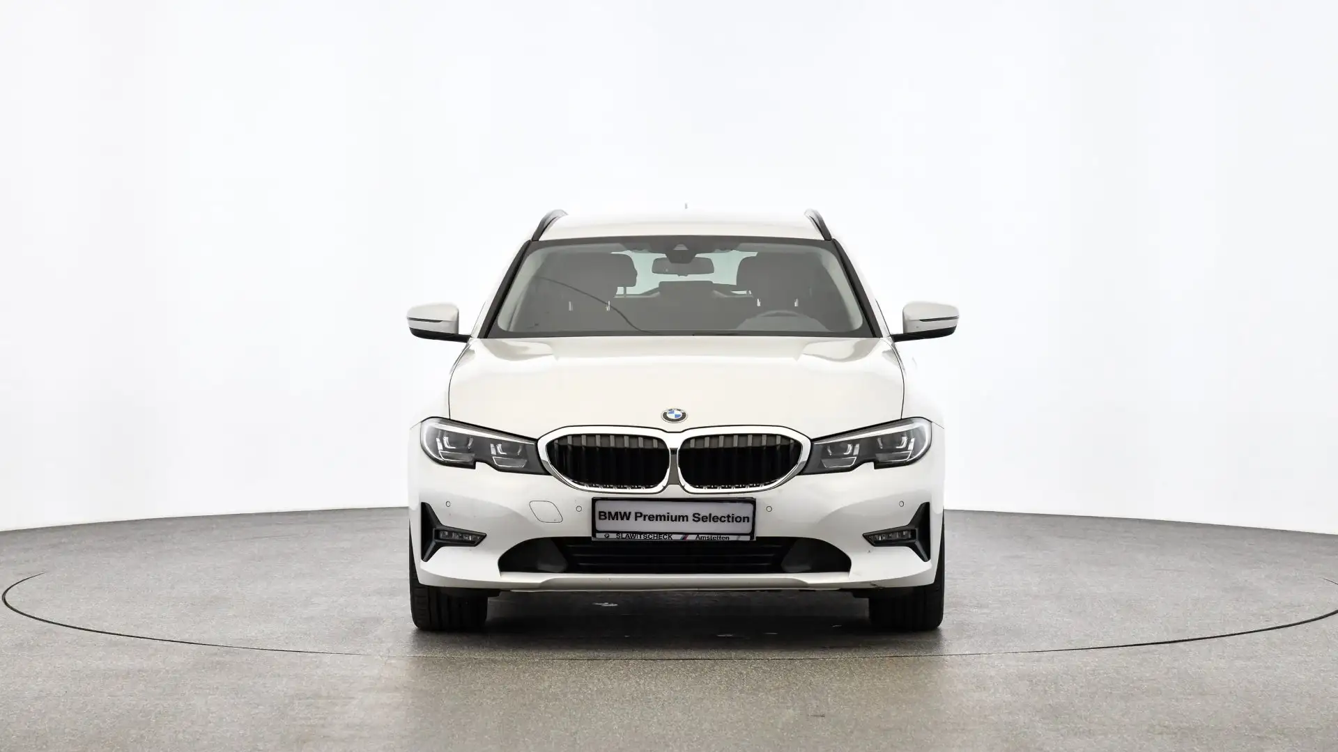 BMW 320 d xDrive Blanc - 2
