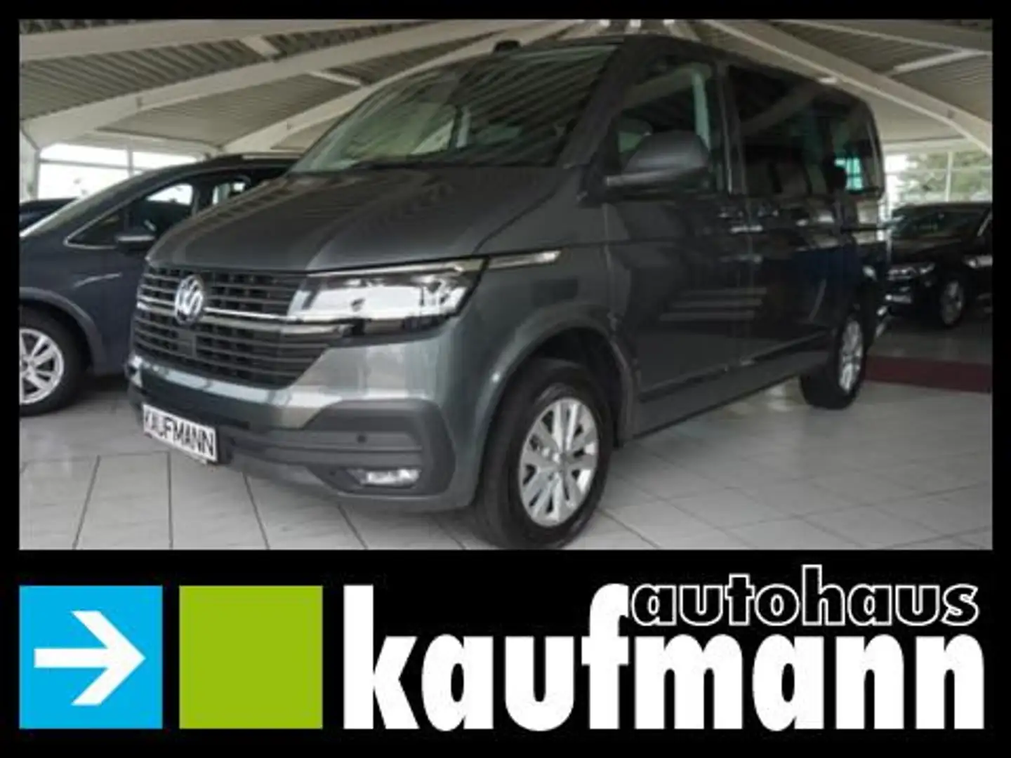 Volkswagen T6.1 Caravelle T6.1 CARAVELLE 2.0 TDI DSG 2-S-TÜR KAMERA NAVI Grau - 1