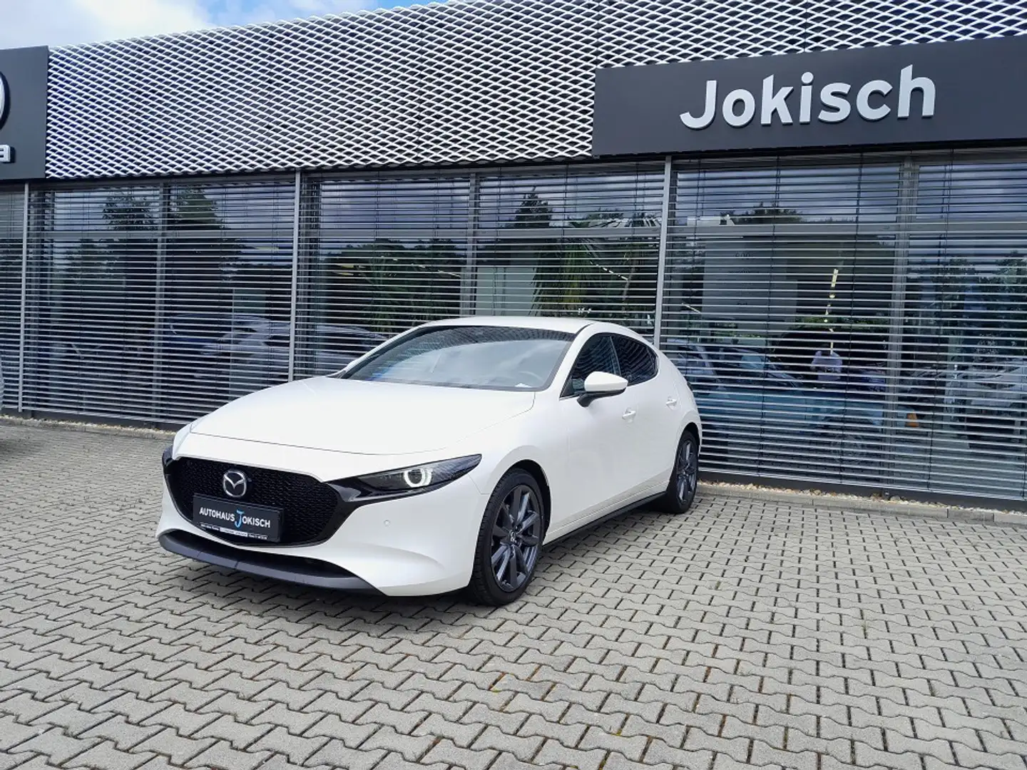Mazda 3 SKY-G 2.0 M-Hybrid SELECT iACTIV & DESIGN-P. MATRI Weiß - 2