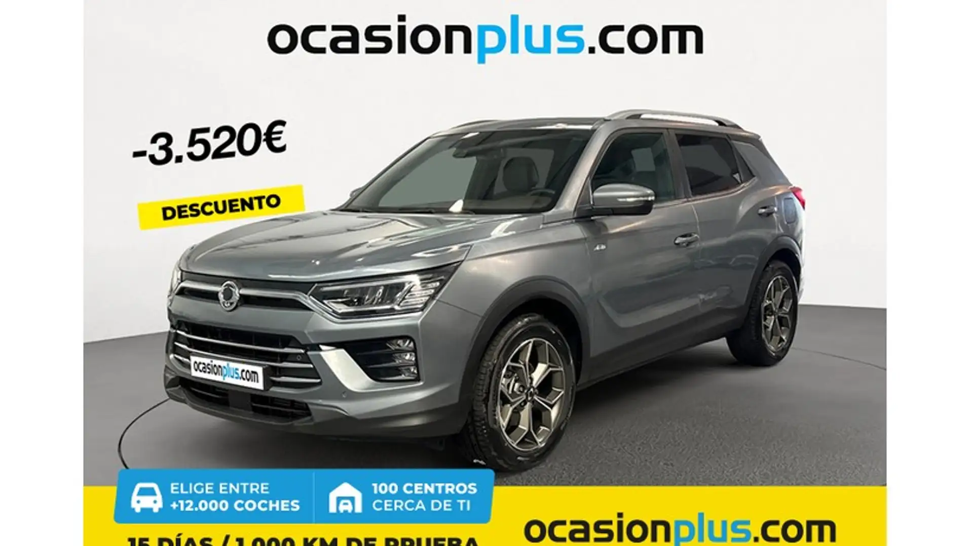 SsangYong Korando G15 Limited 4x4 Aut. Gris - 1