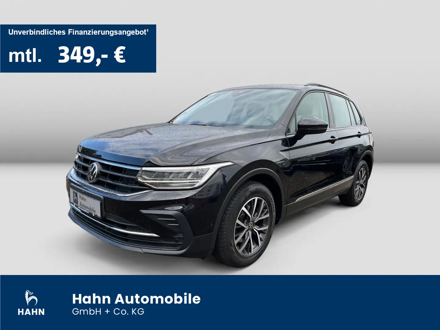 Volkswagen Tiguan 2.0TDI Life  AHK 360° Navi LED Lenkradh Schwarz - 1