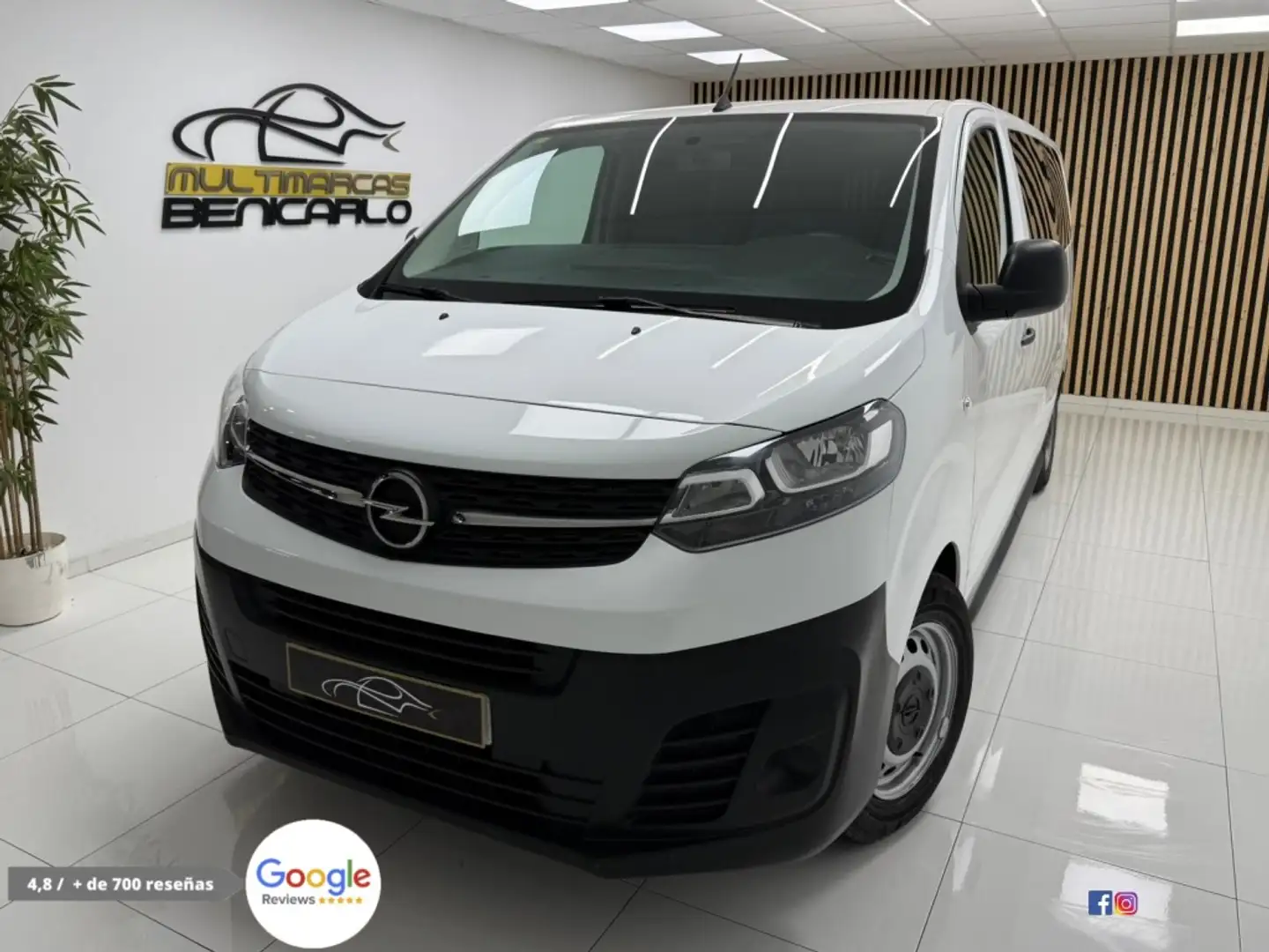 Opel Vivaro 1.5D L Carga Standard 120 Blanc - 2