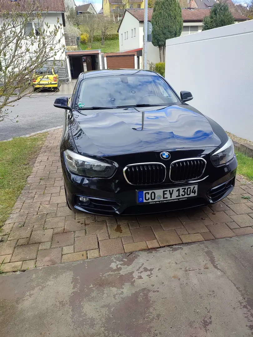 BMW 120 120d Aut. Sport Line Чёрный - 2