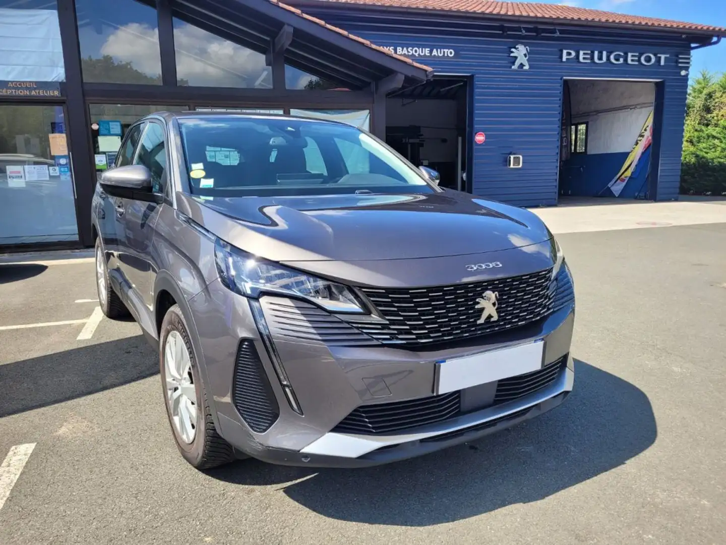 Peugeot 3008 BLUE HDI 130 EAT8 ACTIVE BUSINE Gris - 1