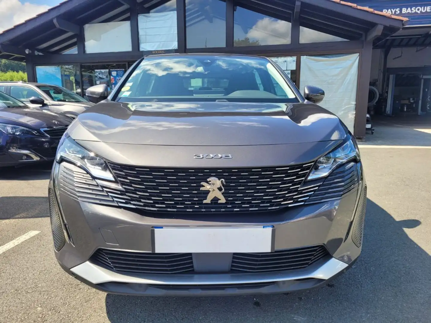 Peugeot 3008 BLUE HDI 130 EAT8 ACTIVE BUSINE Gris - 2