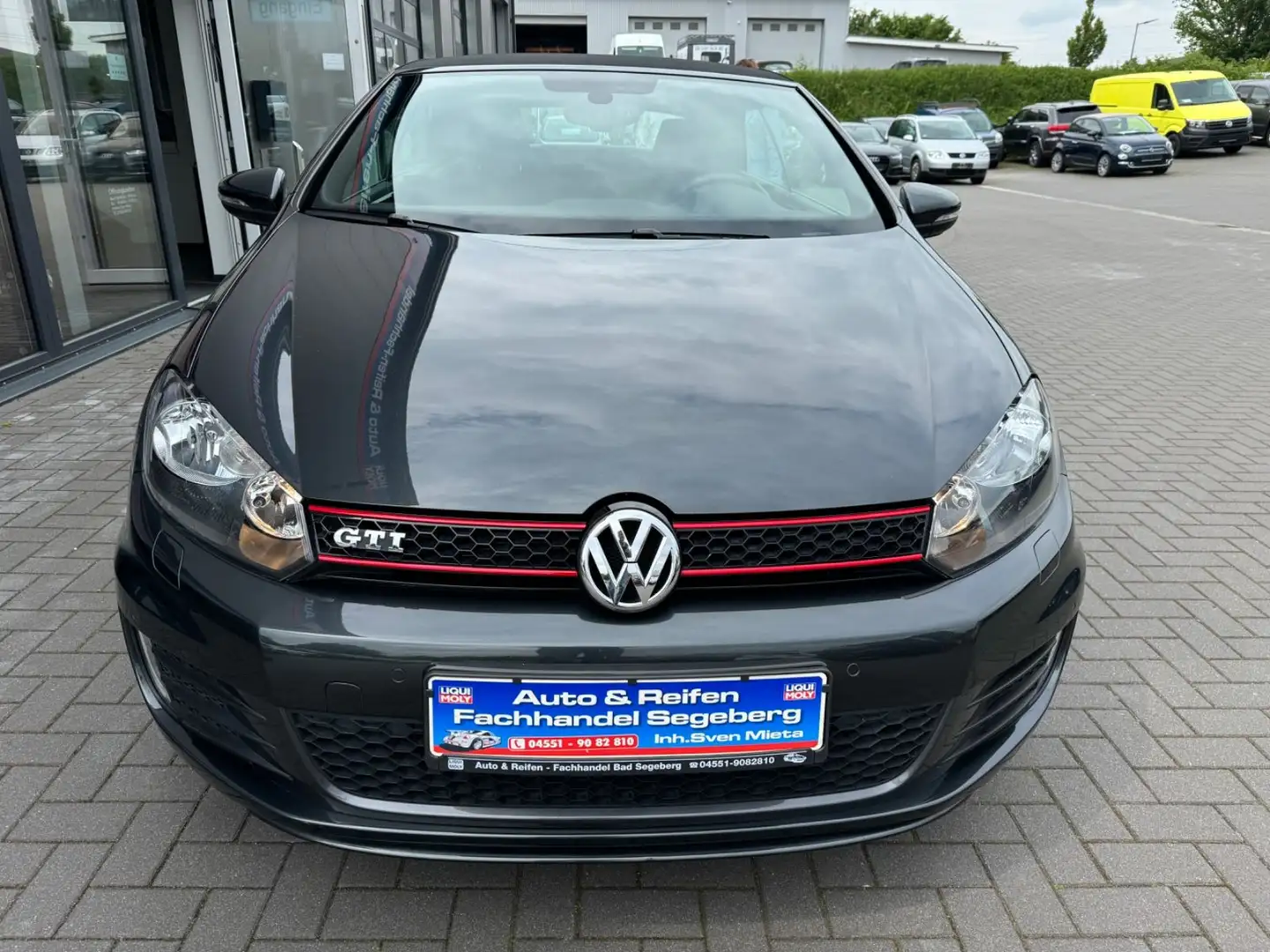 Volkswagen Golf VI Cabriolet GTI*KLIMA*SITZHZG*TEMPOMAT*PDC Grau - 2