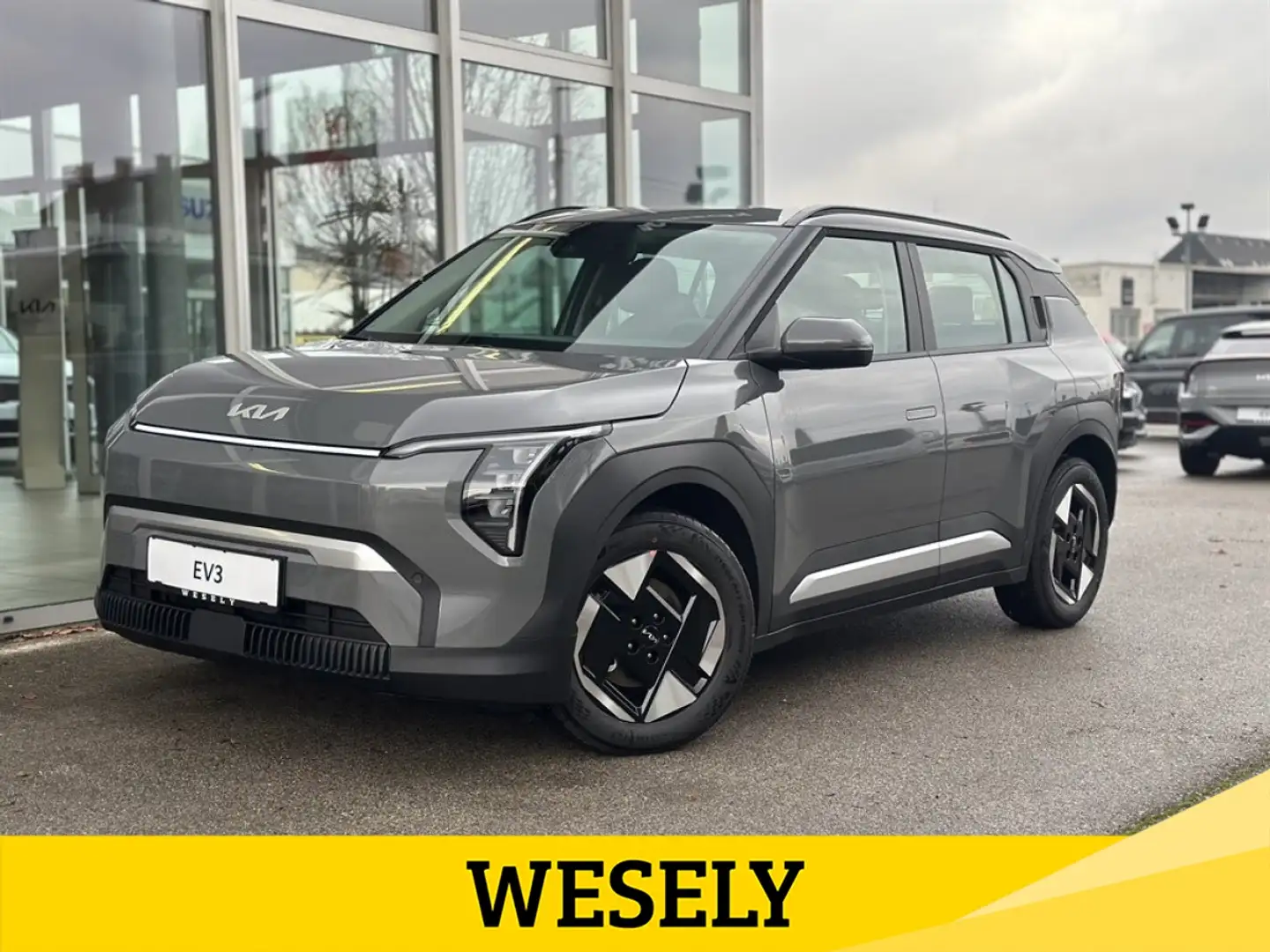 Kia EV3 FWD 81,4kWh Long Range Air Grau - 1