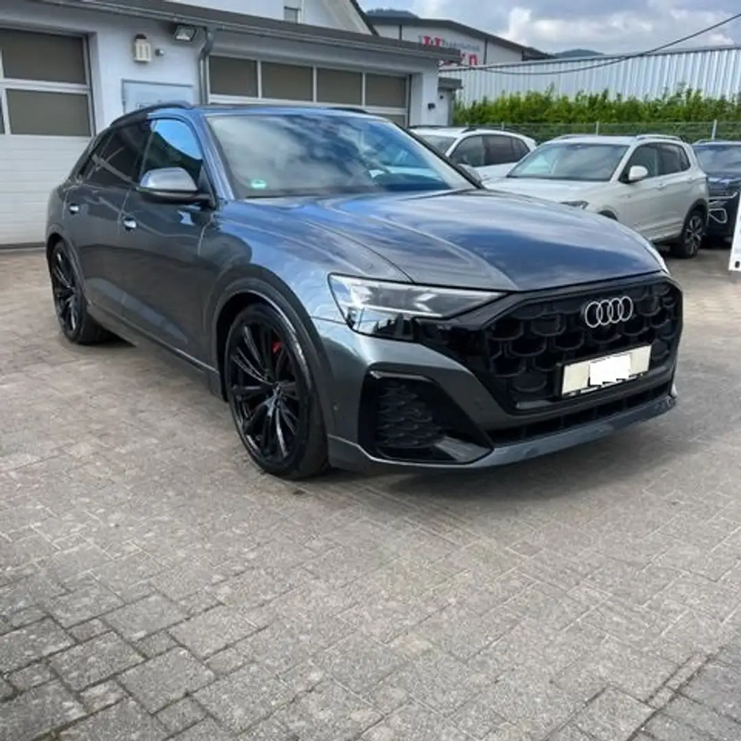 Audi Q8 Q8-S line "23z-Laser-4MOT-B&O-Acustic-STRAFULL Gris - 2