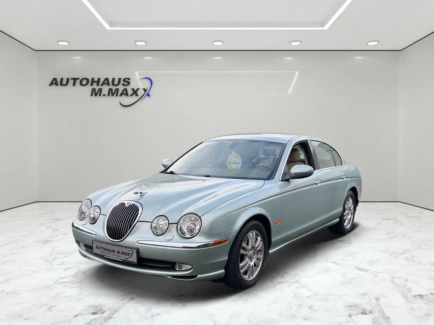 Jaguar S-Type 4.2 V8 Executive Seafrost/Beige PDC Sitzh Bleu - 1