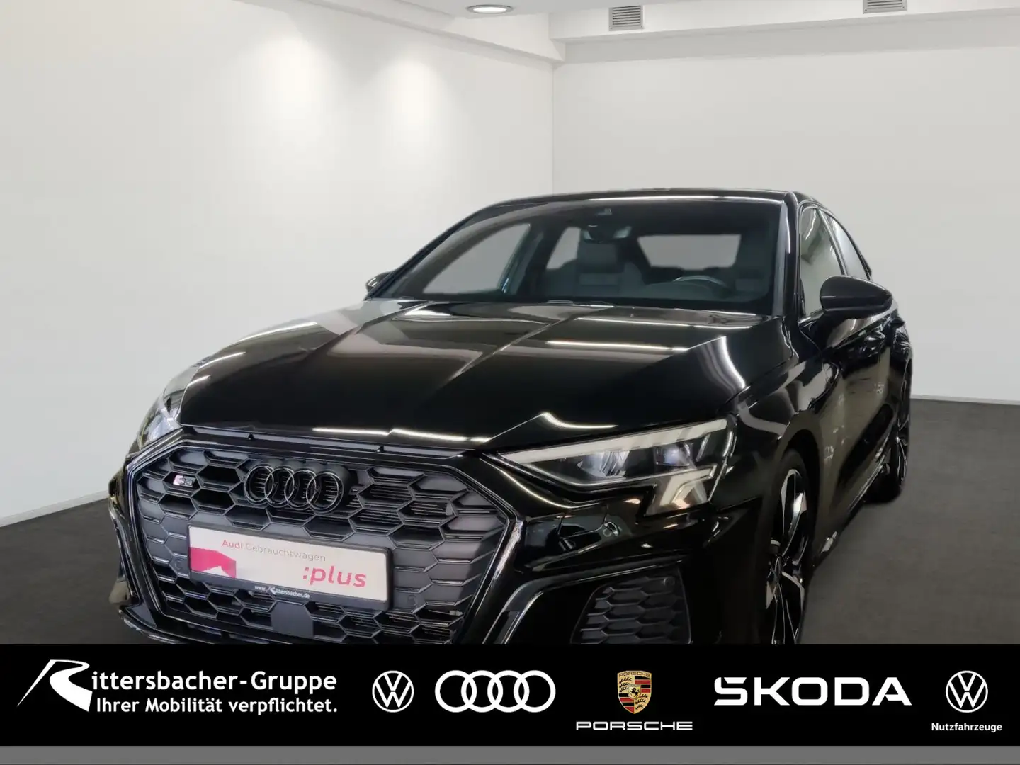 Audi S3 Lim. Navi LED BusinessPaket RFK Zwart - 1