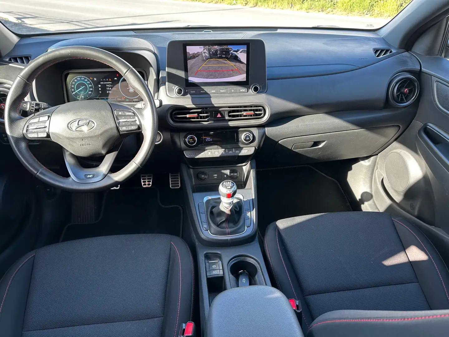 Hyundai KONA 1.6 CRDI Diesel Hybrid 48V iMT NLine UFF. Alb - 2