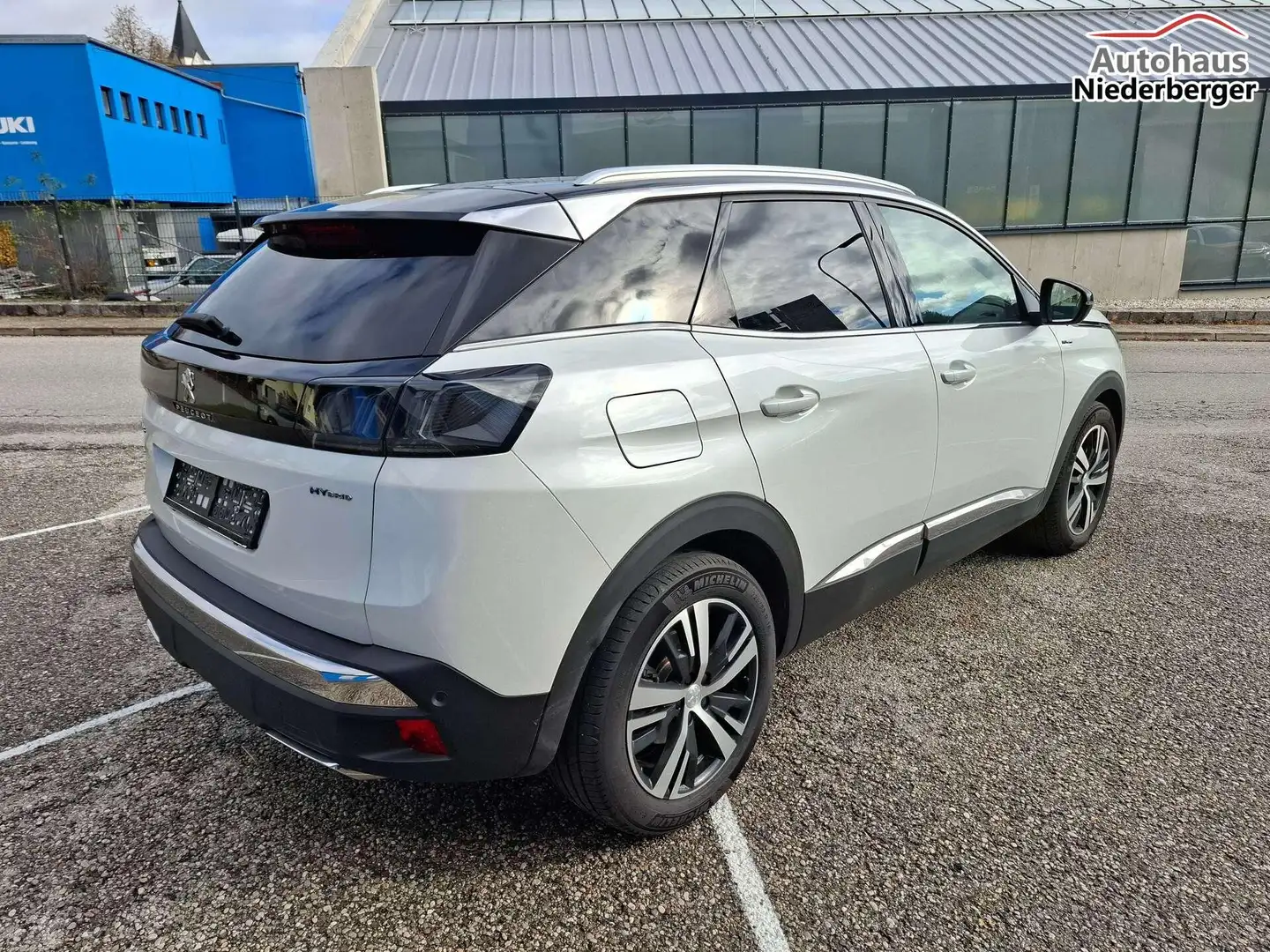 Peugeot 3008 Hybrid 225 GT PHEV 133 kW (181 PS), Autom. 8-Ga... Weiß - 2