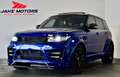 Land Rover Range Rover Sport 5.0i V8 SVR ** LUMMA CLR RS ** Bleu - thumbnail 1