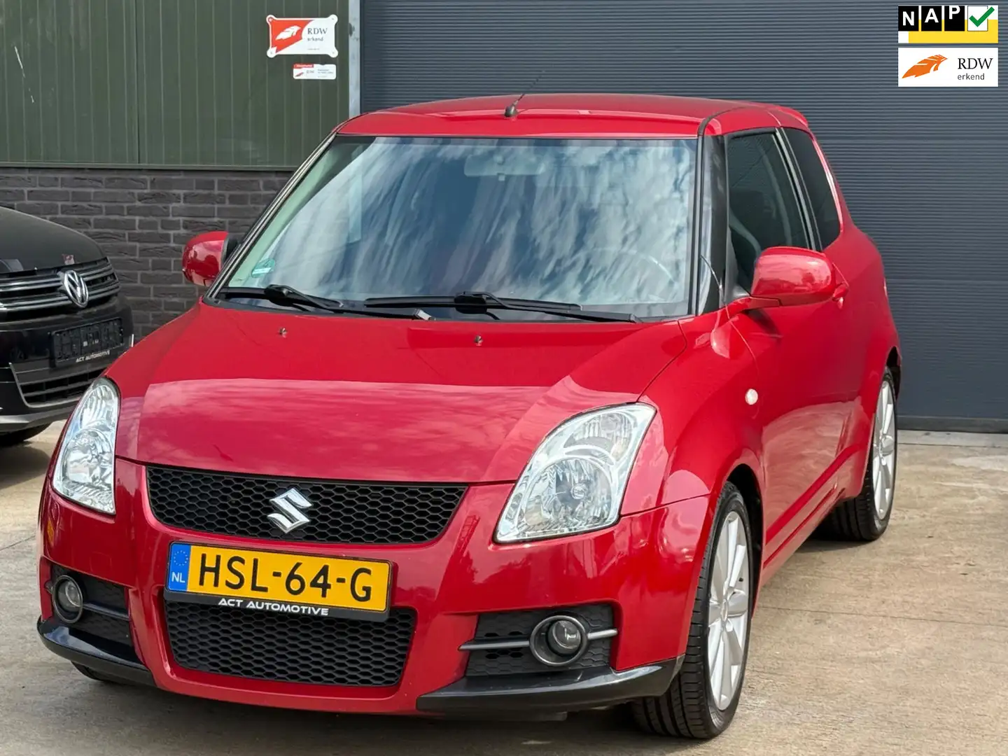 Suzuki Swift 1.6 Sport 2008 Carplay / airco Rood - 1