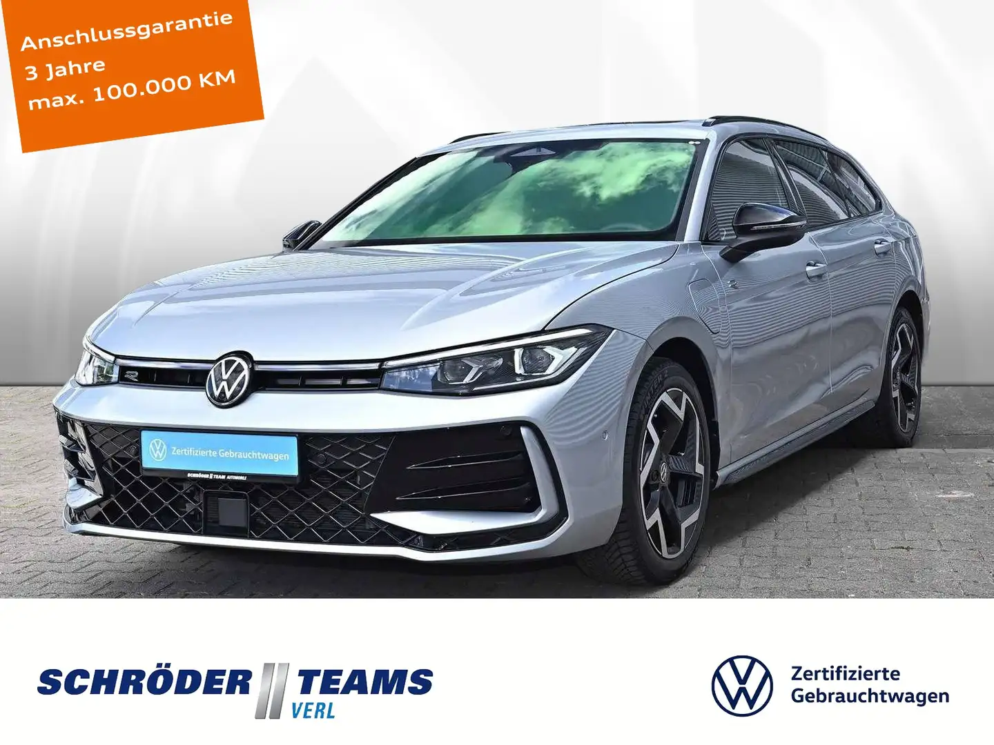 Volkswagen Passat Variant 1.5 eHybrid DSG R-Line Black Style Silber - 1