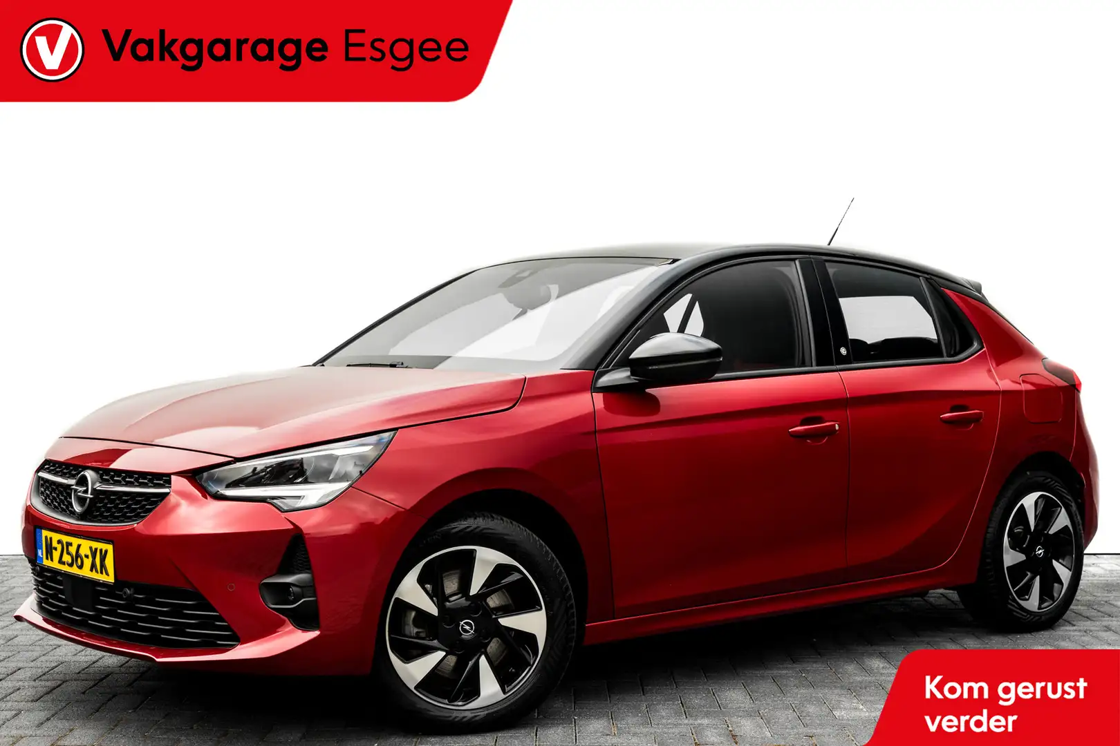 Opel Corsa-e GS Line 50 kWh 1e Eign | Automaat | Clima | Pdc | Rojo - 1