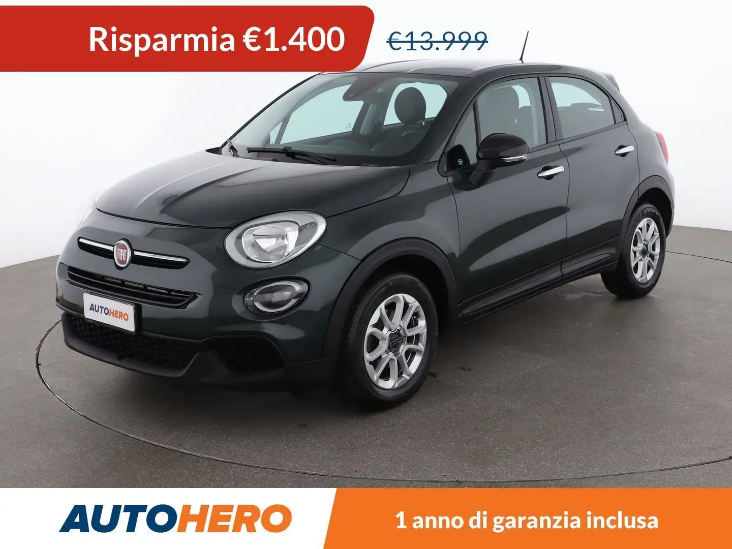 Fiat 500X 1.0 Turbo Urban 120 CV Verde - 1