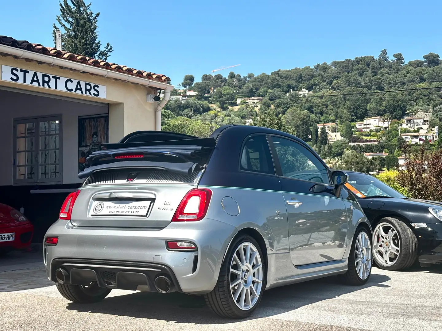 Abarth 695C 695C 1.4 Turbo 16V T-Jet 180 ch BVM5 Rivale Blau - 2