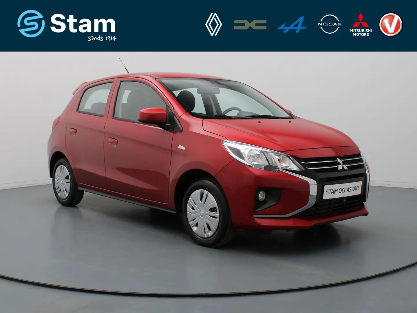 Mitsubishi Space Star 1.2 Active NIEUW Airco | Apple Carplay Rood - 1