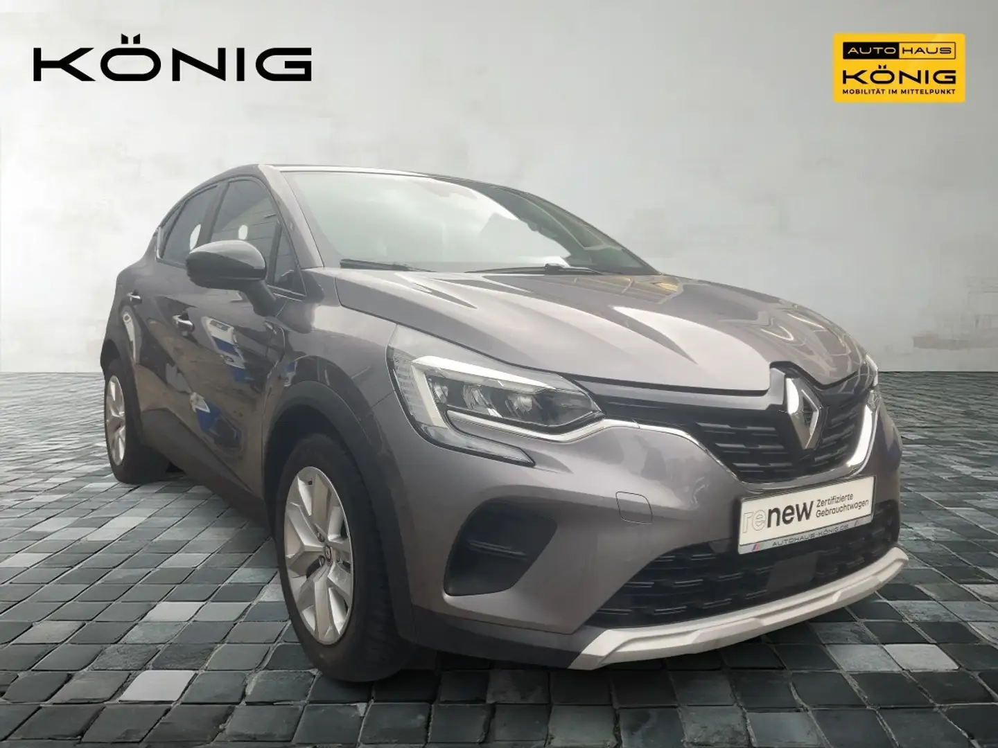 Renault Captur 1.0 TCe 90 EQUILIBRE KLIMA*NAVI*Tempomat Gris - 2