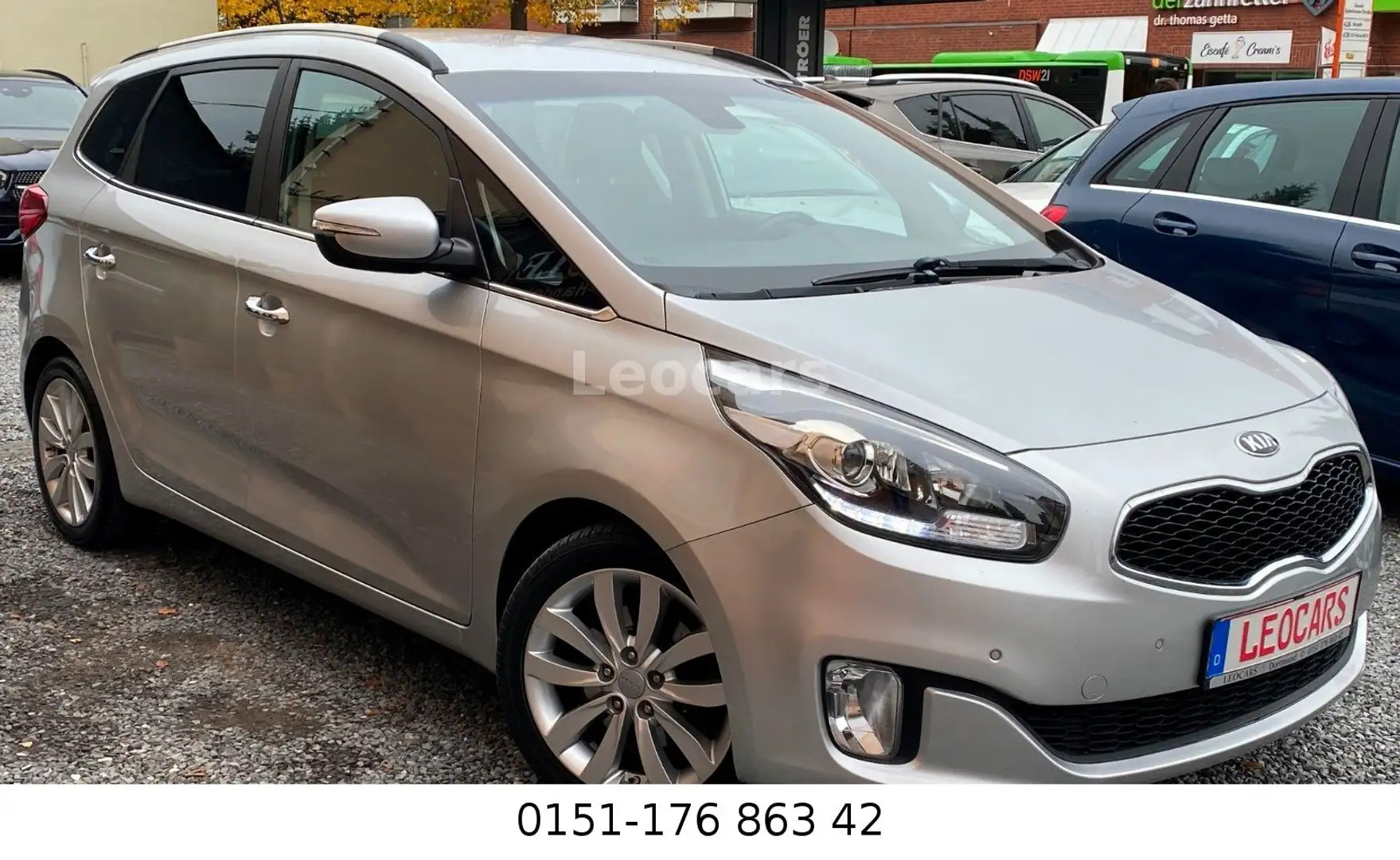 Kia Carens 1.7 CRDi Automatik Kamera PDC Gris - 2