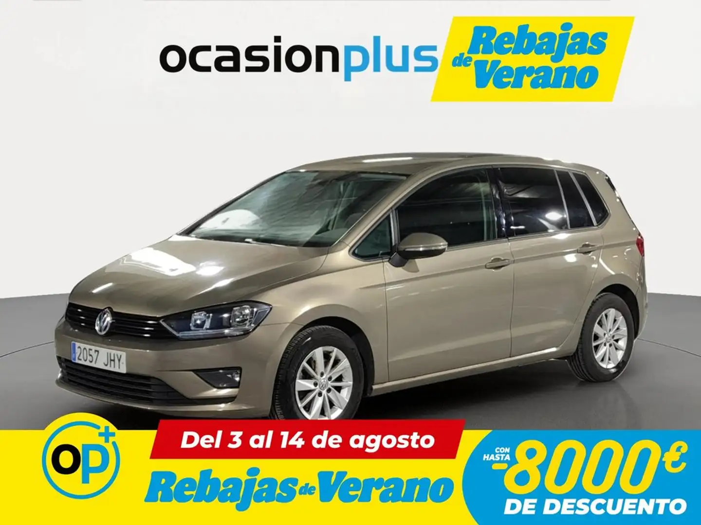 Volkswagen Golf Sportsvan 1.6TDI CR Business&Navi 81kW Gris - 1