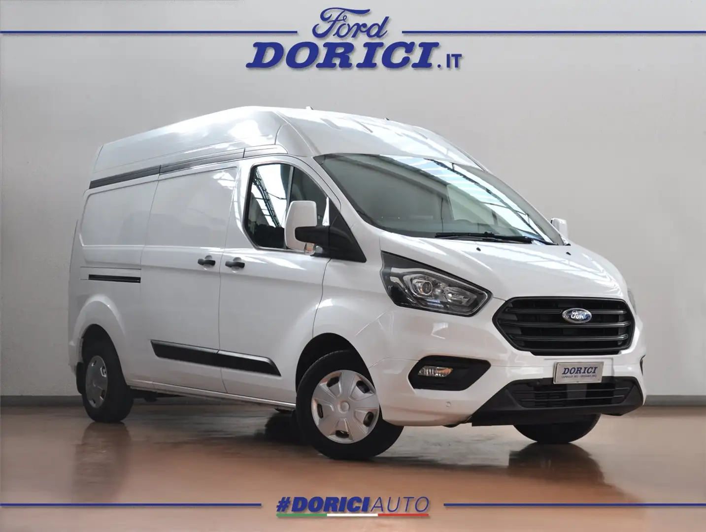Ford Transit Custom 300 2.0 EcoBlue 130Cv L2H2 Trend + IVA Blanc - 1