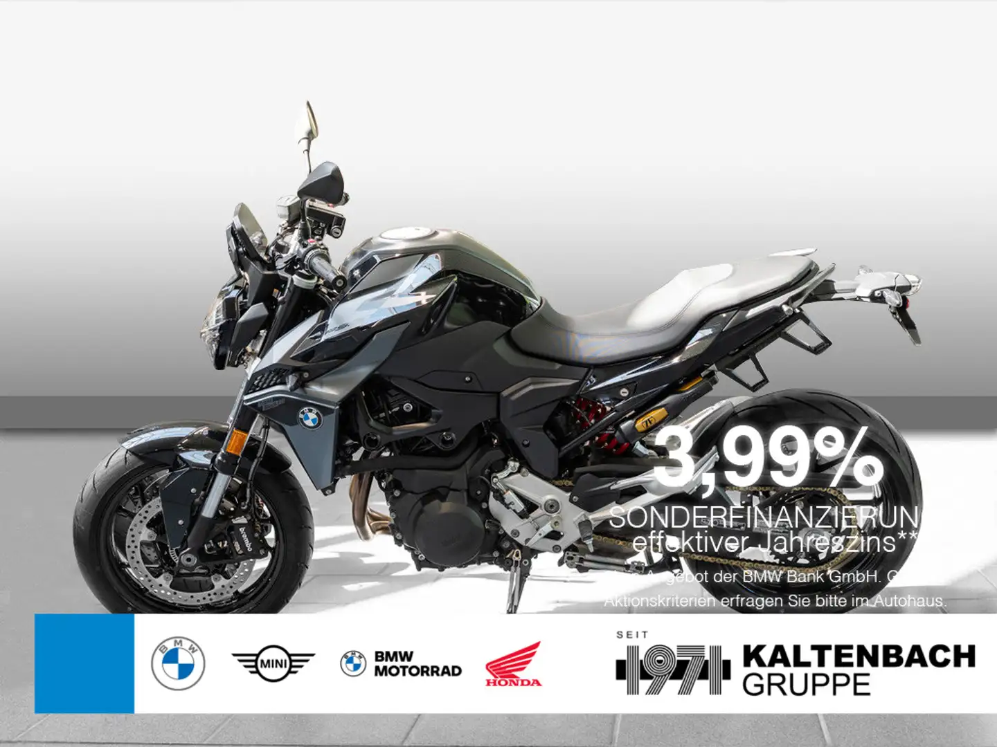 BMW F 900 R Triple Black KOMFORT-P. TOUREN-P. Schwarz - 1