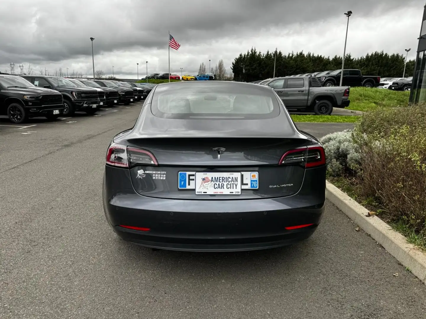 Tesla Model 3 Long Range Dual Motor AWD FULL AUTONOME Gris - 2