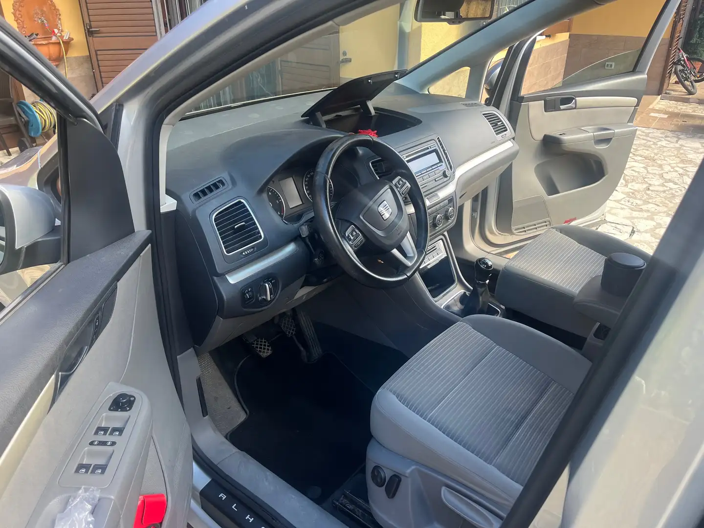 SEAT Alhambra Alhambra III 2010 2.0 tdi cr I-Tech Grigio - 2