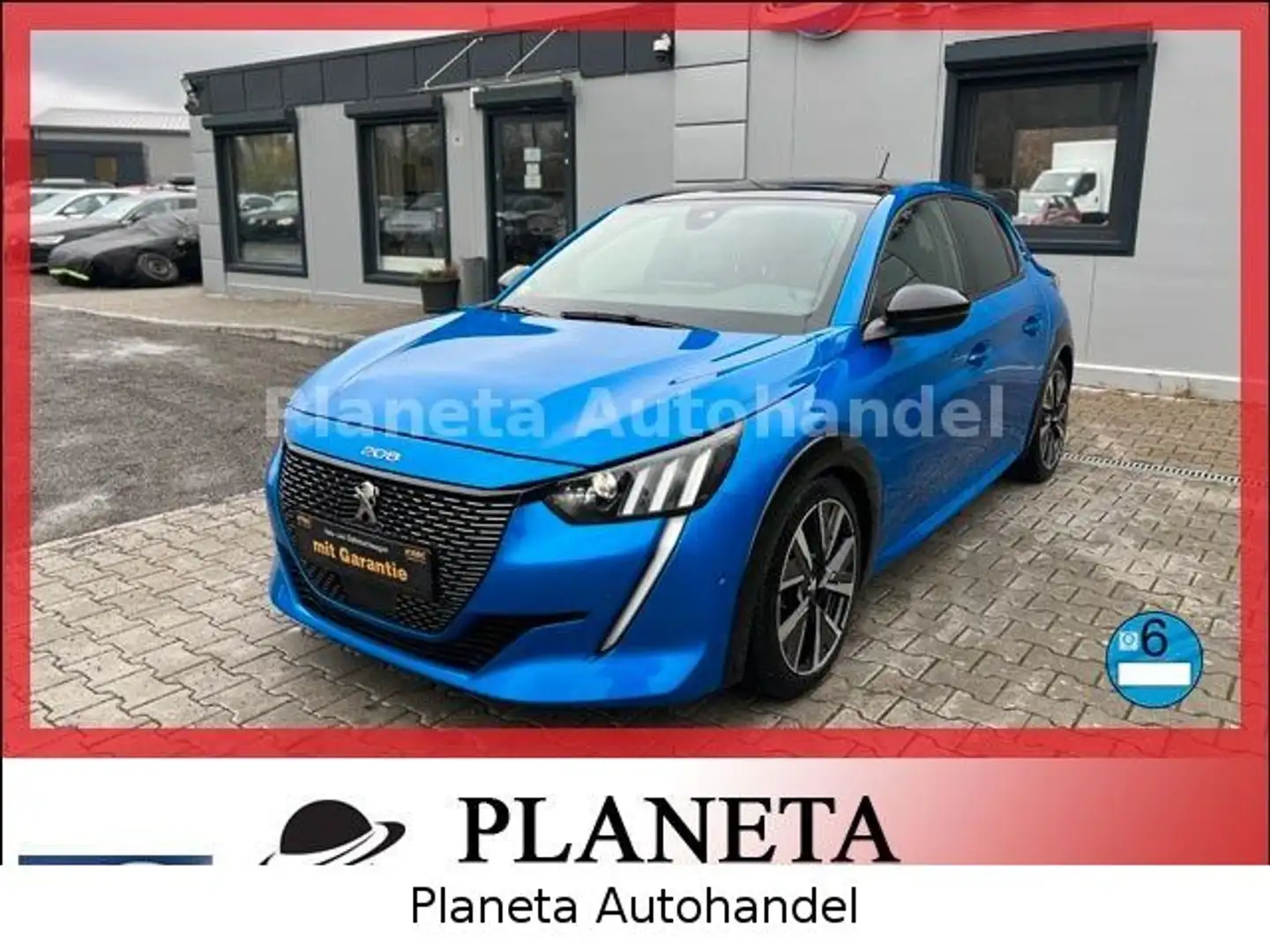 Peugeot 208 GT 1.2PT 130 EAT8*PANORAMA*3D-COCKPIT*8FACH* Blau - 1