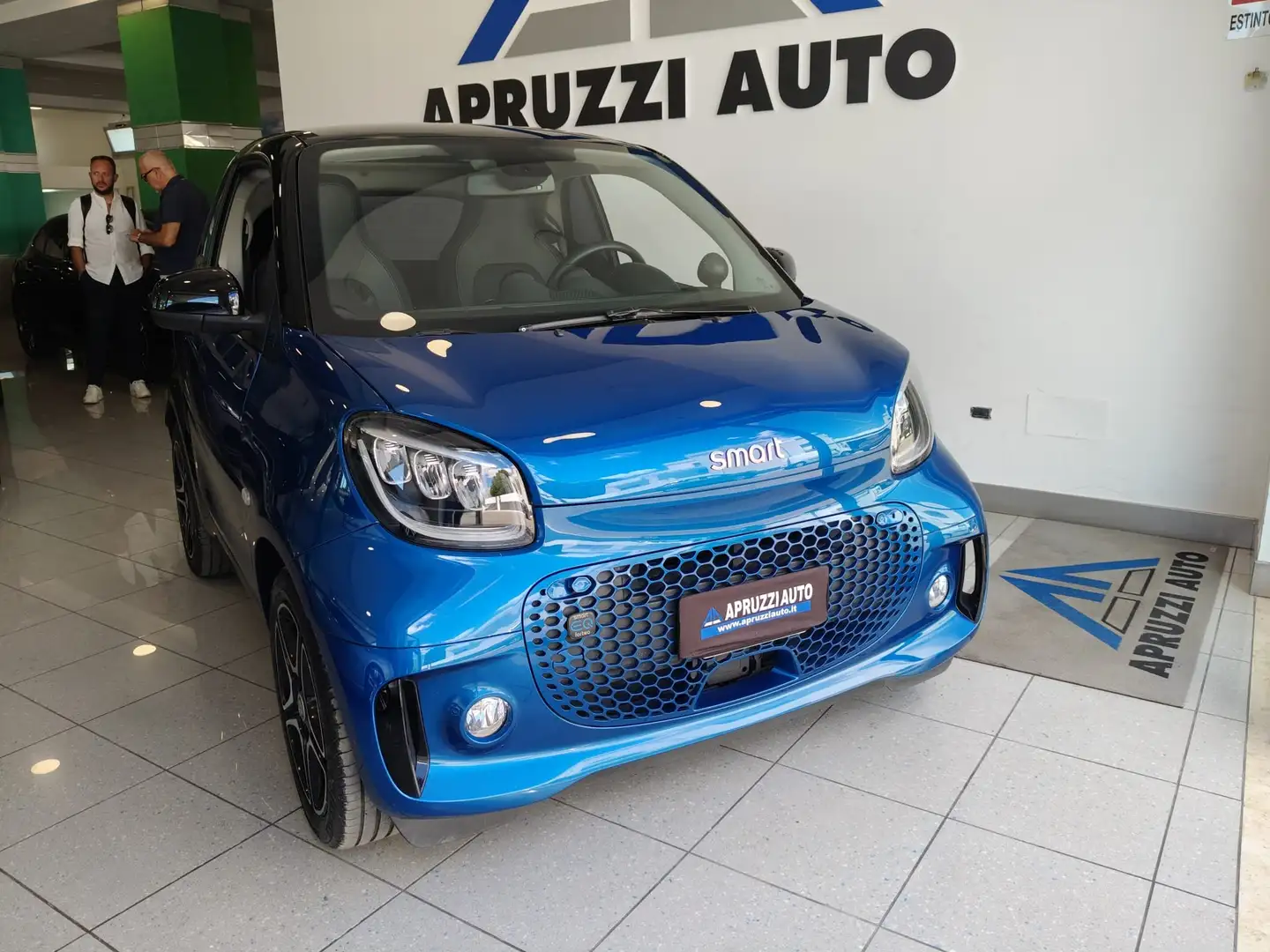 smart forTwo eq Pulse 4,6kW RETROCAM NAVI Blu/Azzurro - 2