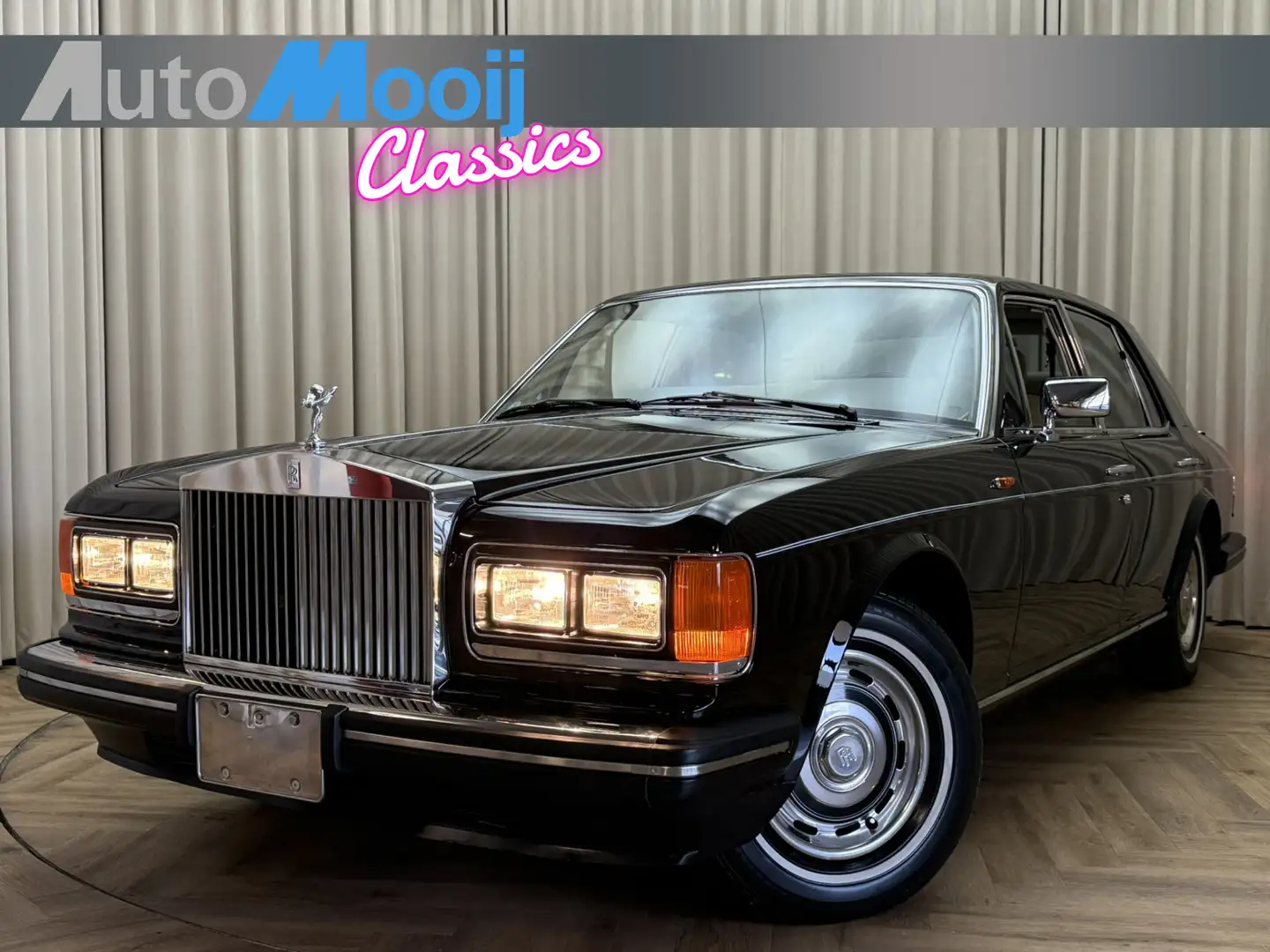 Rolls-Royce Silver Spirit 6.75 Liter V8 / Slechts 74.793 km / Volledig Roest Zwart - 1