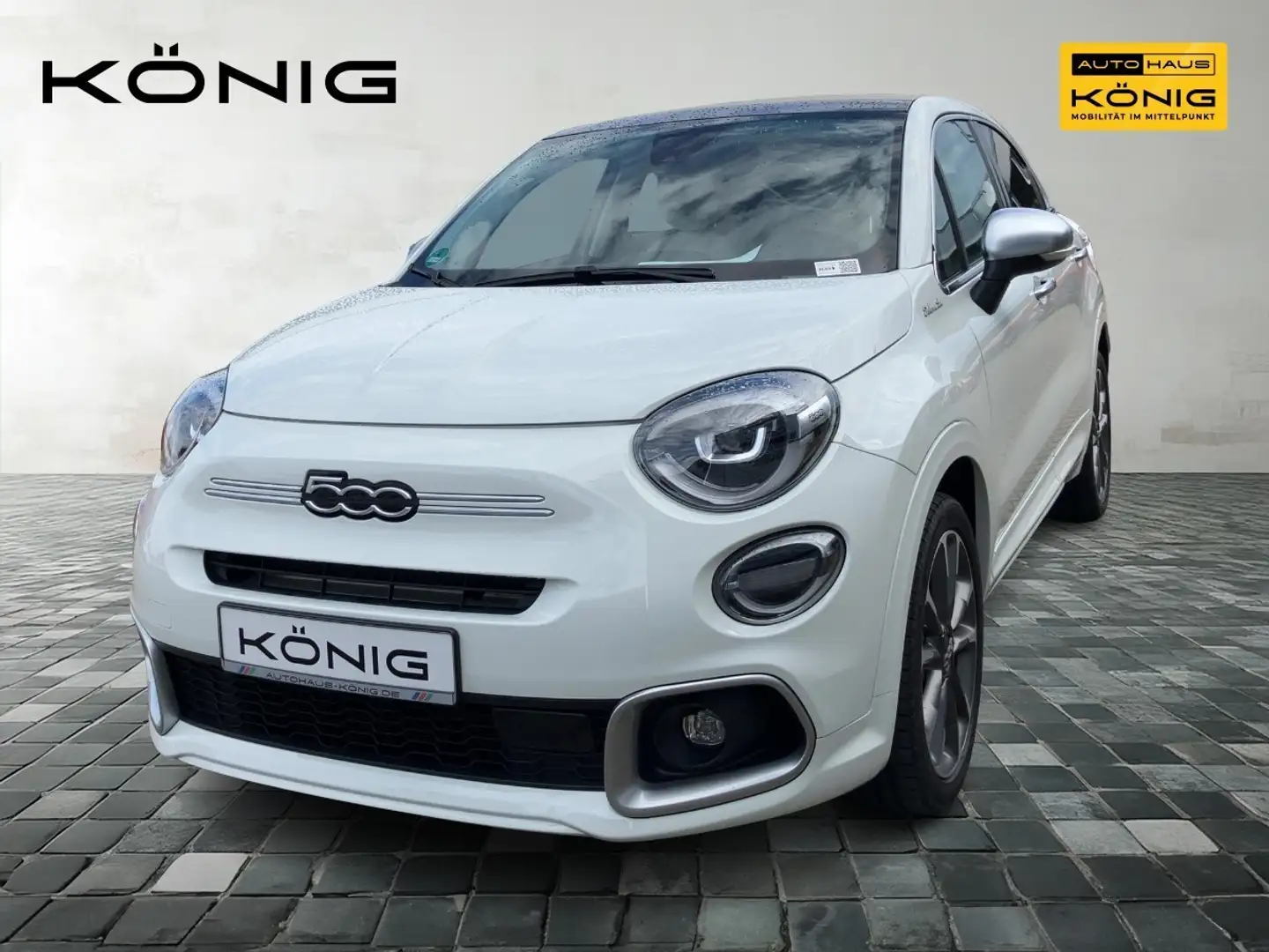 Fiat 500X Dolcevita AUTOMATIK*FALTDACH*LEDER*KAMERA Weiß - 1