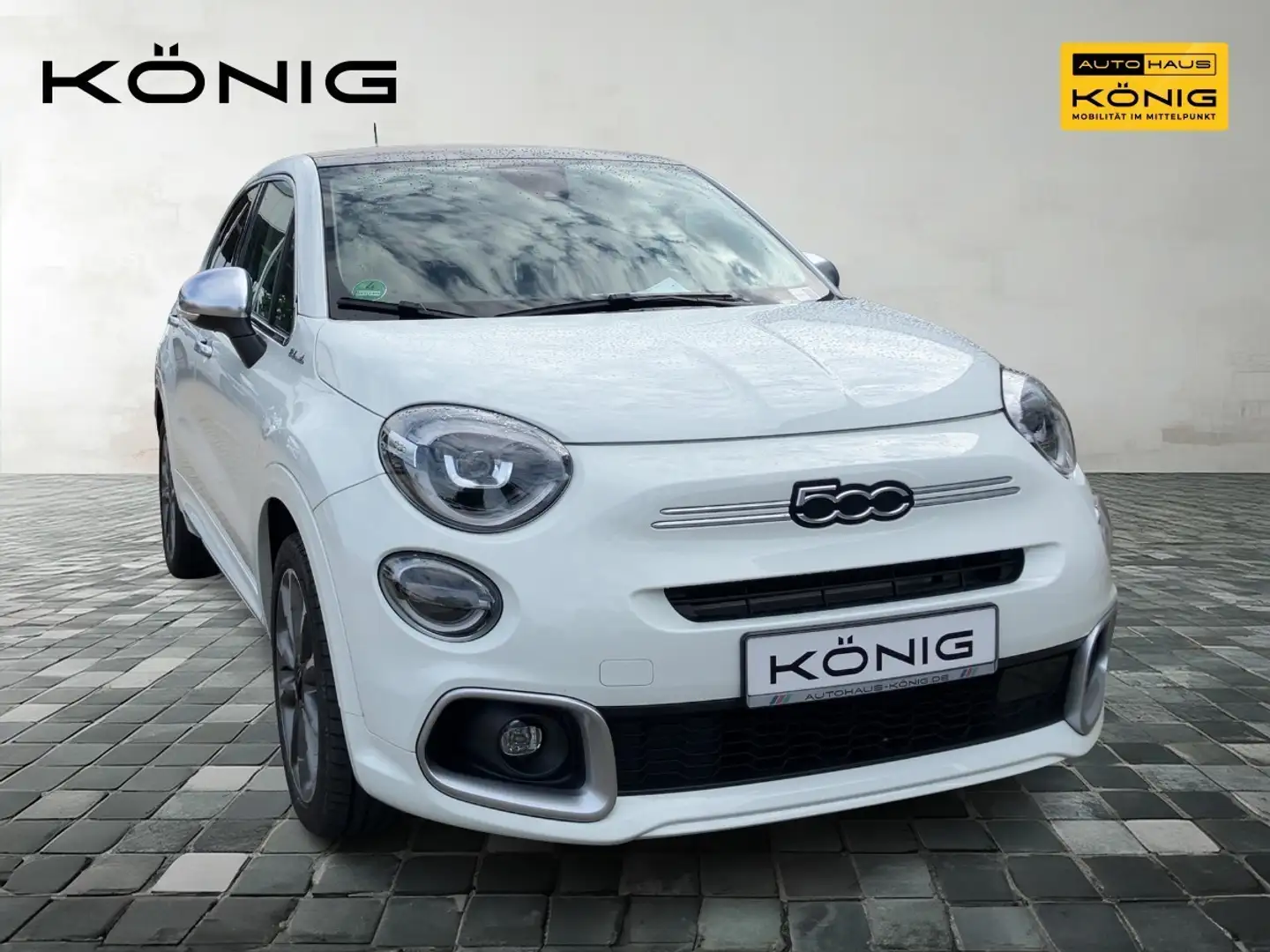 Fiat 500X MY22 PIU Dolcevita Hybrid 1.5 AUTOMATIK Weiß - 2
