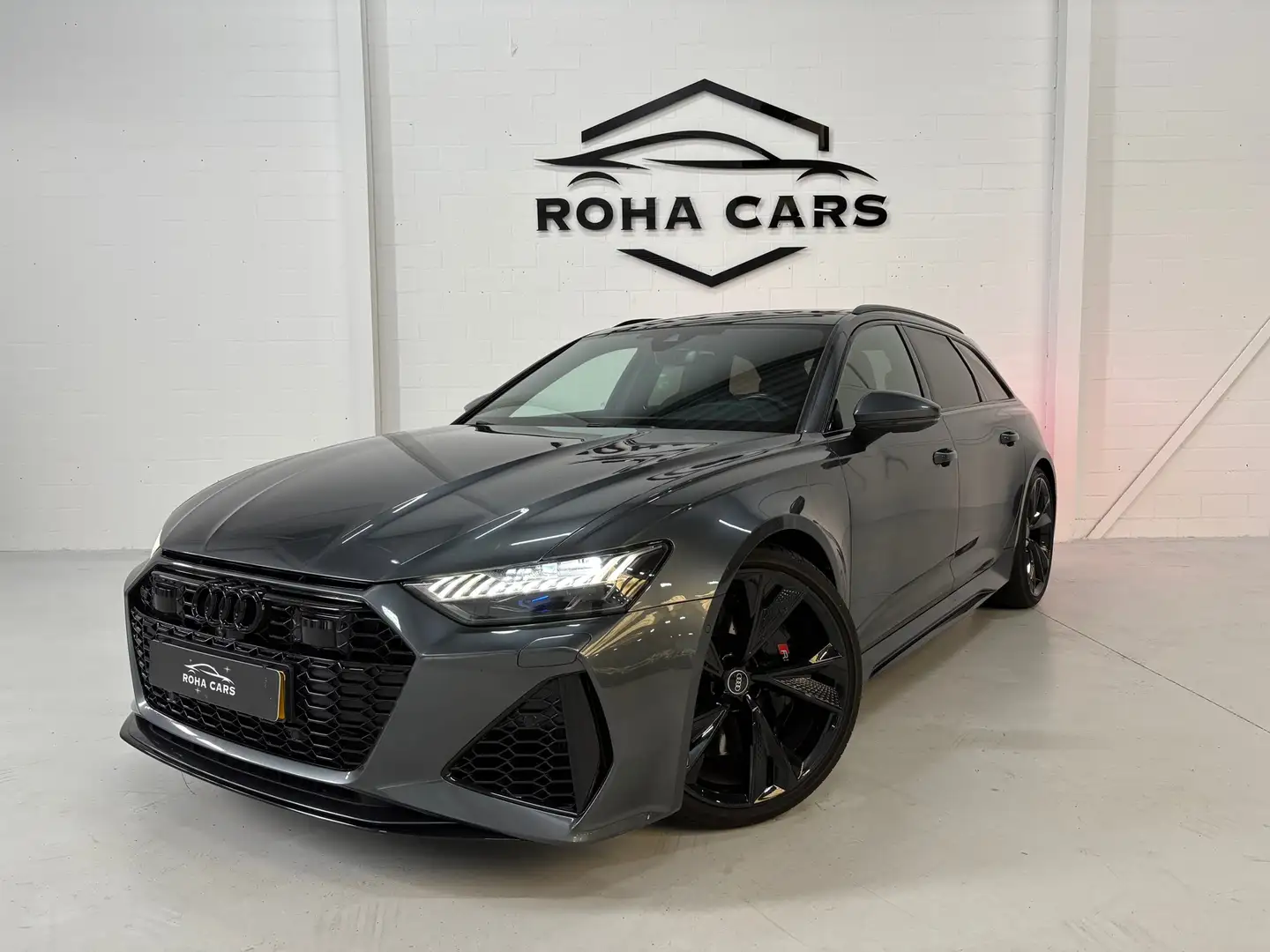 Audi RS6 quattro PANO, 4WS, Carbon (Fabrieks garantie tot 2 Gris - 1