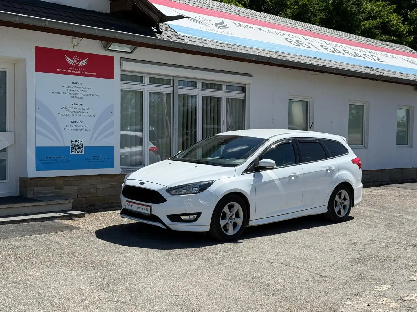 Ford Focus ST-Line Weiß - 1