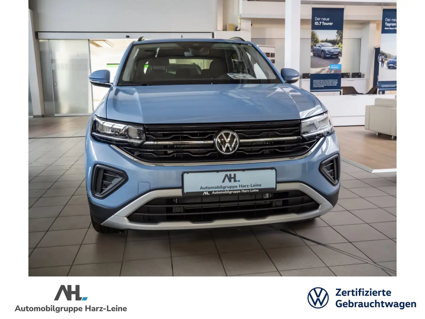 Volkswagen T-Cross LIFE TSI+ALU 17''+AHK+EINPARKHILFE+APP CONNECT+KLI Bleu - 2
