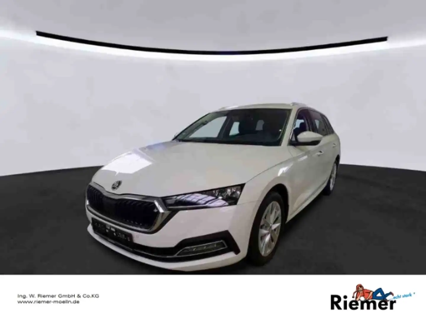 Skoda Octavia Combi 2.0 TDI DSG Style AHK ACC HUD Canton Weiß - 1