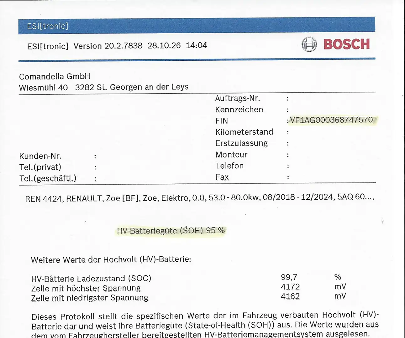 Renault ZOE Zoe R110 Zen Z.E. 50 Complete (Kauf-Batterie) CCS Weiß - 2