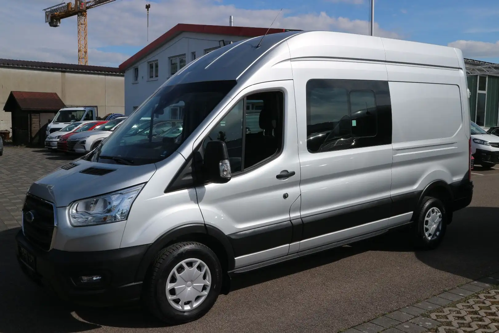 Ford Transit Mixto Doka 330 L3H3 6-Sitzer Navi Kamera Silver - 1