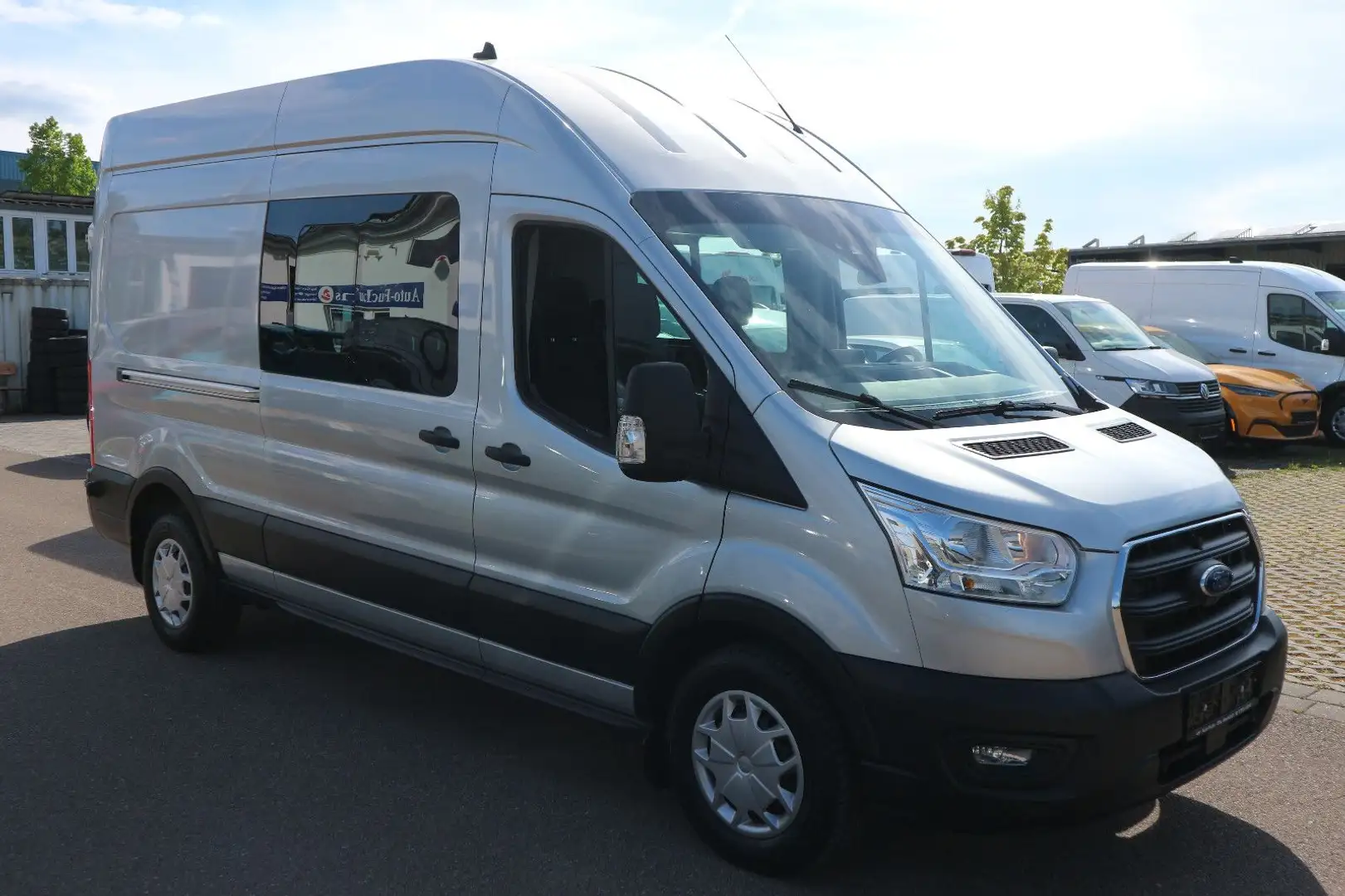 Ford Transit Mixto Doka 330 L3H3 6-Sitzer Navi Kamera Silver - 2