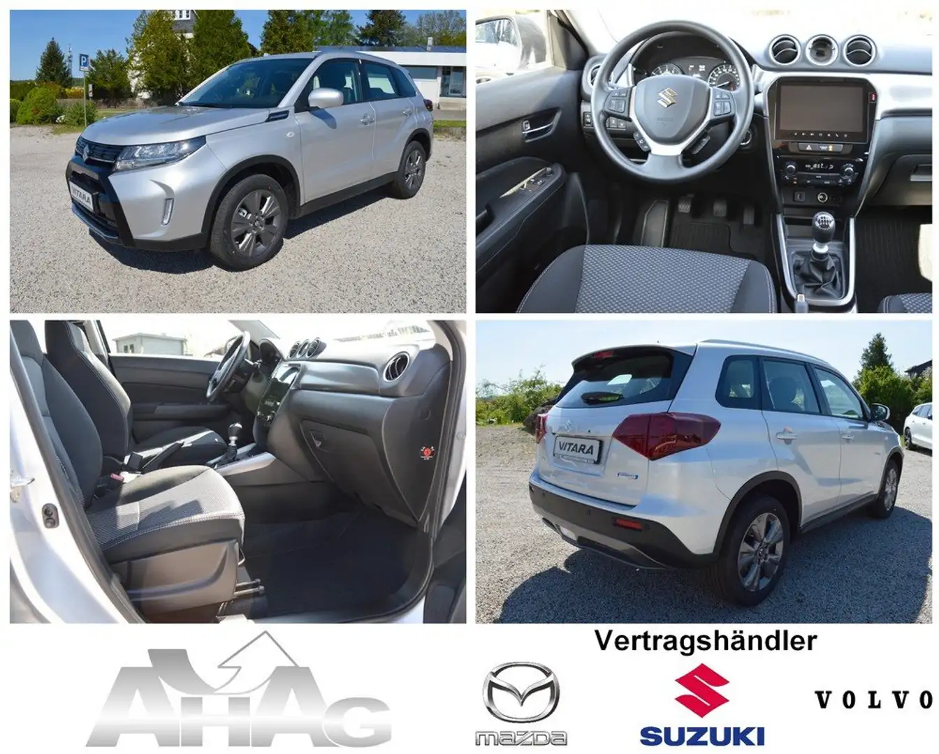 Suzuki Vitara 1.4 Hybrid Allgrip Comfort *ACC+LED+AHK* Zilver - 1