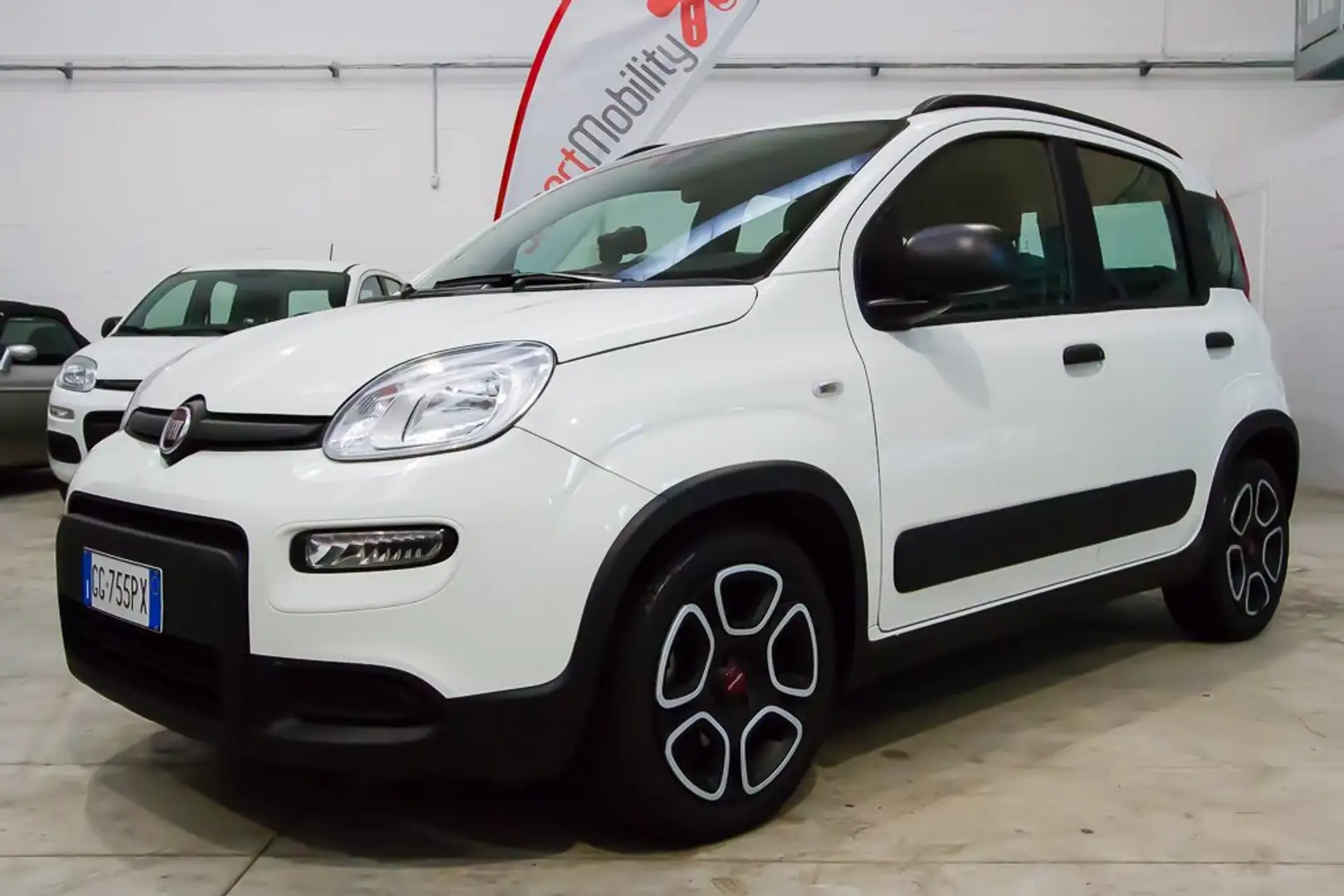 Fiat Panda 1.0 firefly hybrid City Life - Ok neopatentati!!! Bianco - 1