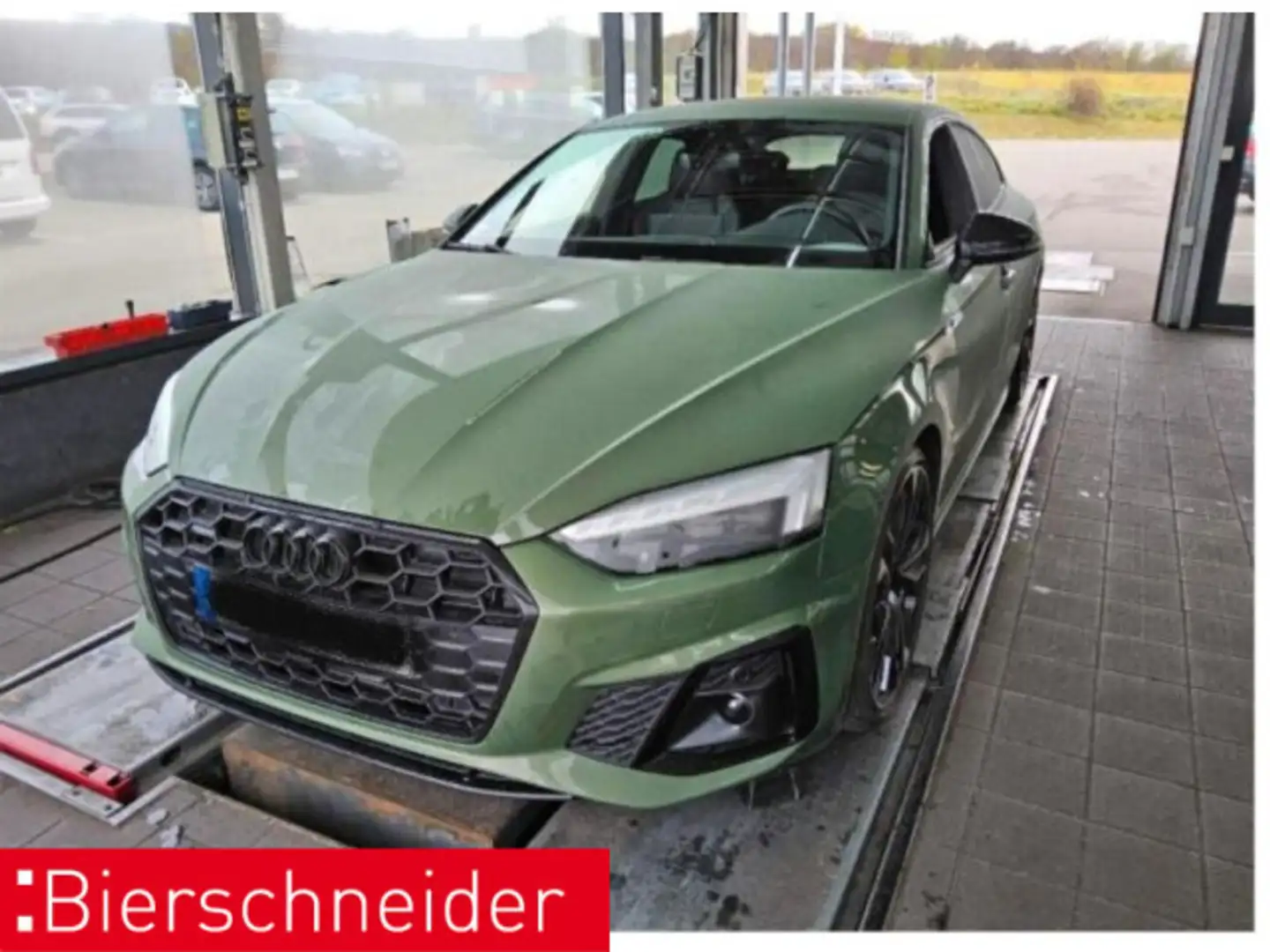 Audi A5 40 TFSI qu S-Line Competition plus Grün - 2