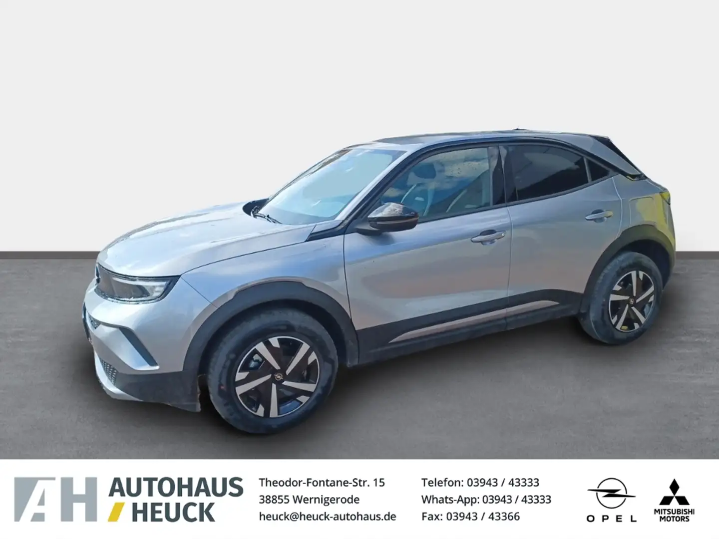 Opel Mokka Edition 1.2 Turbo EU6e Digitales Cockpit LED Apple Grau - 1